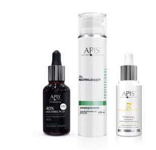 Apis Zestaw Do Eksfoliacji Z Kwasem Askorbinowym - Zestawy kosmetyków damskich Apis Zestaw Do Eksfoliacji Z Kwasem Askorbinowym - Zestawy kosmetyków damskich - miniaturka - grafika 1