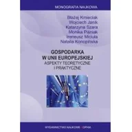 Filozofia i socjologia - Gospodarka w Unii Europejskiej - miniaturka - grafika 1