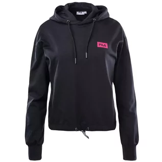 Bluzy damskie - Fila Burdur Cropped Hoody, damska bluza - grafika 1