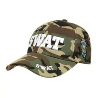 Czapki męskie - Moro czapka z daszkiem baseballówka SWAT uniwersalna zielony - miniaturka - grafika 1