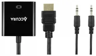 Adapter Accura HDMI > VGA M/F - Kable - miniaturka - grafika 1
