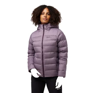 Damska kurtka puchowa Jack Wolfskin NEBELHORN DOWN HOODY W wild blossom - XS - Kurtki damskie - miniaturka - grafika 1