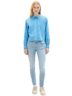 Spodenki damskie - Tom Tailor Dżinsy - Skinny fit - w kolorze błękitnym - miniaturka - grafika 1