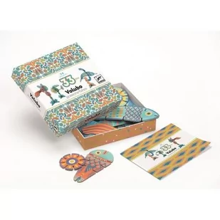 Djeco Zestaw konstrukcyjny Volubo 3D Ryby - Puzzle - miniaturka - grafika 1
