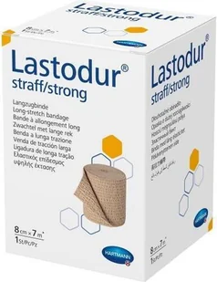 Hartmann Opaska elastyczna Lastodur z zapinką 8cm x 7m x 1 szt - Apteczki i materiały opatrunkowe - miniaturka - grafika 1