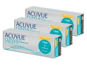Soczewki kontaktowe - Johnson&Johnson Acuvue Oasys 1-Day with HydraLuxe for Astigmatism 90szt - miniaturka - grafika 1