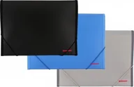 Teczki i skoroszyty - Penmate Aktówka 12 przegródek PP-4302 szara - miniaturka - grafika 1