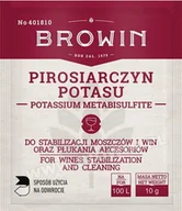 Domowy wyrób alkoholu - Pirosiarczyn potasu 10g - miniaturka - grafika 1