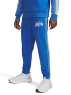 Spodnie sportowe męskie - Under Armour Spodnie dresowe "Rival" w kolorze niebieskim - miniaturka - grafika 1