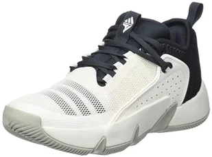 adidas Trae Unlimited trampki dziecięce, uniseks, Cloud White Carbon Metal Grey, 43 EU - Buty dla dziewczynek - miniaturka - grafika 1