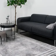 Dywany - CONSILIO CONCEPT 80 x 150 dywan z krótkim włosiem dywan do salonu nowoczesne kolory modny abstrakcyjny szary miękki - miniaturka - grafika 1