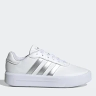 Trampki damskie - Adidas Court Platform GV8996 Niskie Trampki Damskie 37,5 (4.5UK) 23cm Białe/Srebrne/Białe (5904248842741) (955555900594720) - Outlet - miniaturka - grafika 1