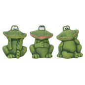 Pozostałe ozdoby ogrodowe - Figurka ogrodowa żaba 10 x 23 cm mix wzorów - miniaturka - grafika 1