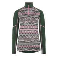 Bluzy sportowe damskie - Bluza damska Kari Traa Malia Hz Rozmiar: L / Kolor: zielony - miniaturka - grafika 1