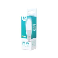 Żarówki LED - Żarówka LED E27 C37 3W 230V 3000K 240lm Forever Light - miniaturka - grafika 1