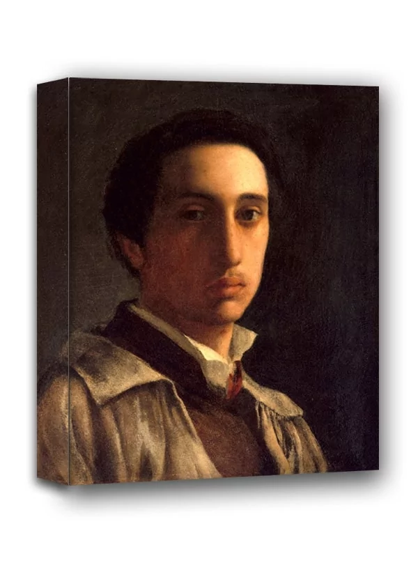 Self Portrait, Edgar Degas - obraz na płótnie Wymiar do wyboru: 90x120 cm