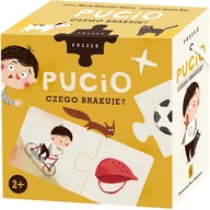 Puzzle - Pucio. Puzzle. Czego brakuje?. Wiek: 2+ - miniaturka - grafika 1