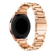 Akcesoria do smartwatchy - Opaska Pasek Bransoleta Stainless Garmin Garmin Venu 2S / Vivoactive 4S 18Mm Rose Gold - miniaturka - grafika 1
