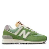 Sneakersy męskie - Sneakersy New Balance U574RCC Zielony - miniaturka - grafika 1