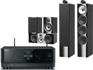 Kino domowe - Yamaha RX-A6A czarny + 702 S2 czarny + 707 S2 czarny + HTM71 S2 czarny - miniaturka - grafika 1