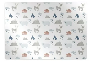 Podkładka pod krzesło obrotowe Leśne zwierzaki 140x100 cm - Podnóżki, podpórki, podkładki - miniaturka - grafika 1