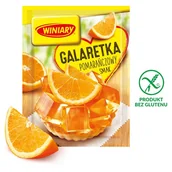 Galaretki - Winiary GALARETKA POMARAŃCZOWA 71G 55492425 - miniaturka - grafika 1