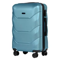 Walizki - Walizka podróżna średnia Wings Peacock 3.0 z poszerzeniem 24" TITAN BLUE - miniaturka - grafika 1