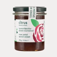 Konfitury, marmolady, powidła - Słodka Łyżeczka z Płatkami Róży z Grecji - miniaturka - grafika 1