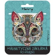 Zakładki do książek - Henry Zakładka magnetyczna. Mandala Kot - Henry - miniaturka - grafika 1