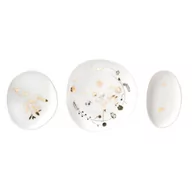 Tace i patery - Raeder Zestaw 3 talerzyków Wonderland ogród C14386 - miniaturka - grafika 1