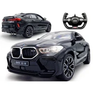 Zabawki zdalnie sterowane - Samochód Zdalnie Sterowany Rc Duże Auto Na Pilot Bmw X6 M LEDy Rastar - miniaturka - grafika 1
