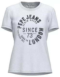 Koszulki i topy damskie - Pepe Jeans Damska koszulka Alessa, Biały (biały), L - grafika 1