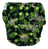 Pieluchy - Pieluszka Z Kieszonką Os Dwurzędowa, Dzikie Koty - miniaturka - grafika 1