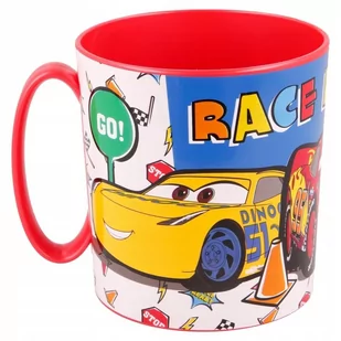 AUTA ZYGZAK MCQUEEN kubek do mikrofali z uchem 350 ml - Kubki dla dzieci - miniaturka - grafika 1