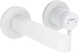 Hansgrohe 76051700 Finoris Jednouchwytowa bateria umywalkowa $204cienna do monta$205u podtynkowego z wylewk$206 16,5 cm bia$207y matowy - Baterie umywalkowe - miniaturka - grafika 1