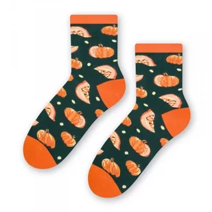 Steven 159-079 Zielone skarpetki damskie - Skarpetki damskie - miniaturka - grafika 1