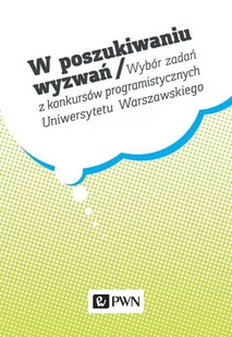 Diks Krzysztof W poszukiwaniu wyzwań - Podręczniki dla szkół wyższych - miniaturka - grafika 1