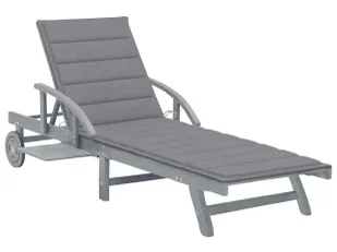 Elior Jasnoszary ogrodowy leżak G2-C98 - Leżaki ogrodowe Elior Jasnoszary ogrodowy leżak G2-C98 - Leżaki ogrodowe - miniaturka - grafika 1