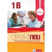 Podręczniki dla liceum - Motta Giorgio, Ćwikowska Beata Direkt NEU 1B SB+WB+ABI-Heft LEKTORKLETT - miniaturka - grafika 1