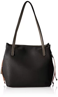 Torebki damskie - Gabor Bags, Granada Sport, damskie zakupy, M, czarne, 43 x 17,5 x 28 cm, czarny, 43,00 x 17,5 x 28 - grafika 1