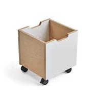 Meble do szkół i przedszkoli - Wkład do RICO, na kółkach, biały - miniaturka - grafika 1