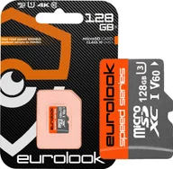 Karty pamięci - Karta Eurolook Karta Pamięci Micro SD Class 10 128 GB EUROLOOK - miniaturka - grafika 1