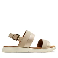 Sandały damskie - Sandały Geox D Dandra D35NNA 054AJ C5379 Beżowy - miniaturka - grafika 1