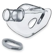 Inhalatory i akcesoria - Beurer Maska dla niemowląt do inhalacji, z paskiem mocującym, dla niemowląt i małych dzieci w wieku od 0 do 3 lat, akcesoria inhalatorowe do stosowania z inhalatorami Beurer - miniaturka - grafika 1