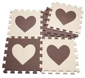 Maty edukacyjne - Askato Mata podłogowa - Serduszka - Askato - miniaturka - grafika 1