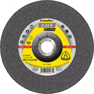 Klingspor TARCZA DO CIĘCIA-STAL A24R SUPRA 125 2,5 22 PŁ.SZT.145430A KL13295 KL13295 - Akcesoria do elektronarzędzi - miniaturka - grafika 1