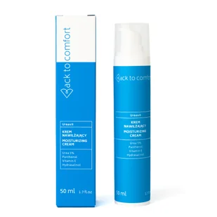 Back To Comfort - Ureavit Cream, 50ml - nawilżający krem z 5% mocznikiem - Kremy do twarzy - miniaturka - grafika 1