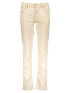 Spodenki damskie - Guess Dżinsy - Slim fit - w kolorze beżowym - miniaturka - grafika 1