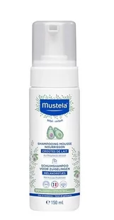 Mustela Szampon w piance dla niemowląt pomaga zapobiegać i wyeliminować ciemieniuchę 150 ml - Kosmetyki kąpielowe dla dzieci - miniaturka - grafika 1