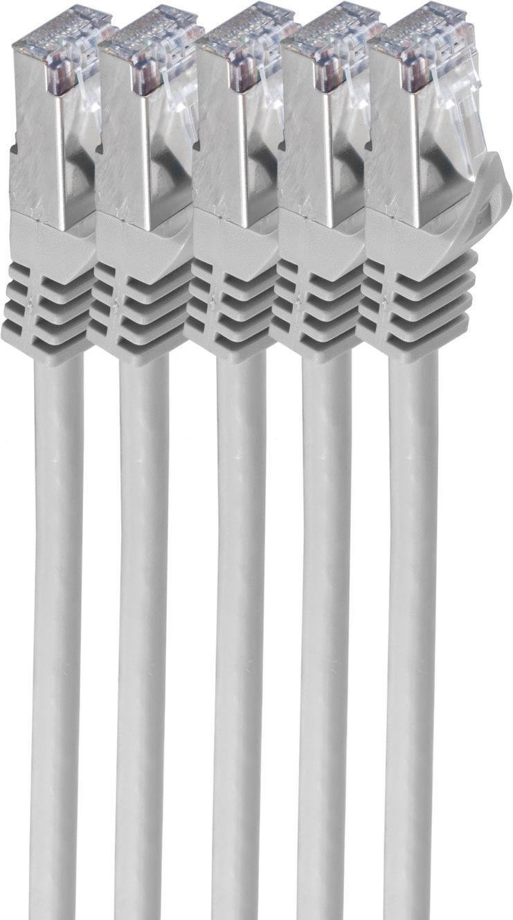shiverpeaks BS75512-SET5 Kabel sieciowy szary 2 mKabel Cat.7 surowy S/FTP (S-STP) (BS75512-SET5)